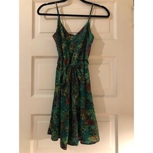 O’Neill silky green dress